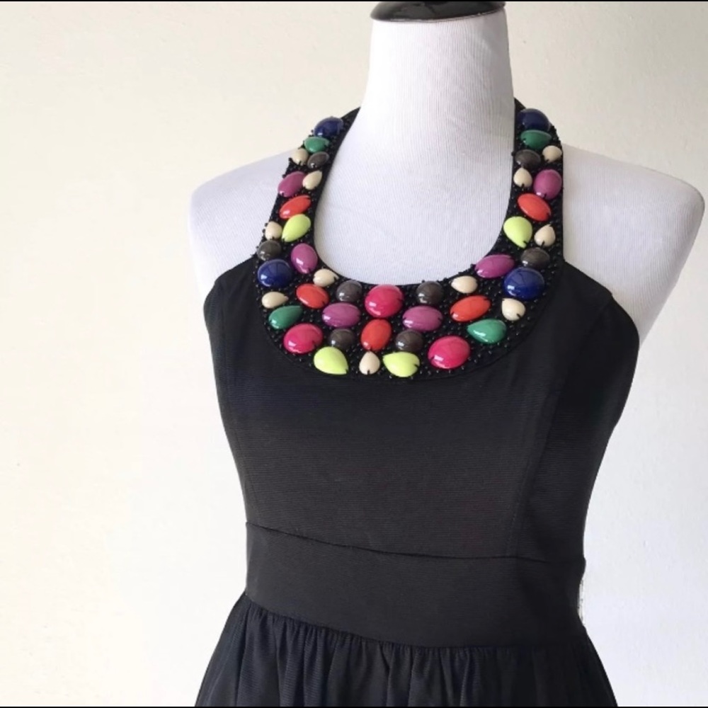 Shoshanna beaded dress - NWOT Beaded Halter Dress - Never Worn